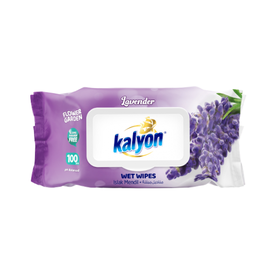 Kalyon Wet Wipes Lavender 100pcs