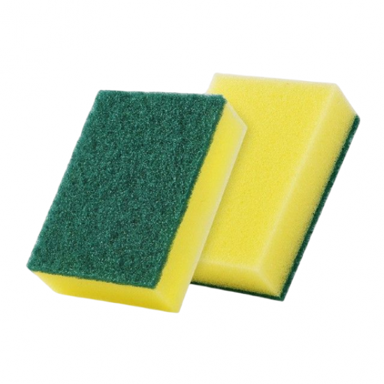 Dishwashing Sponge with scrubber Large (1pc)