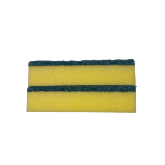 Dishwashing Sponge with scrubber Small (2pcs/Pack)